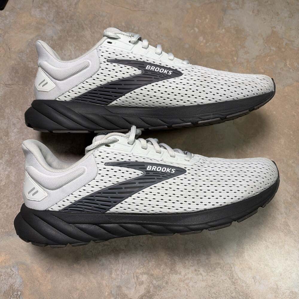 Brooks Anthem 6 Grey Blackened Pearl Men's Running Shoes Size 10